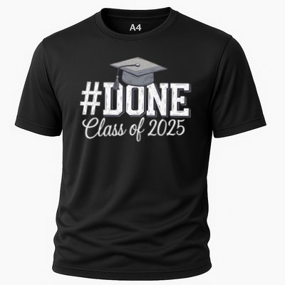 Done Class Of 2025 Graduation For Her Him Grad Seniors 2025 Performance Shirt