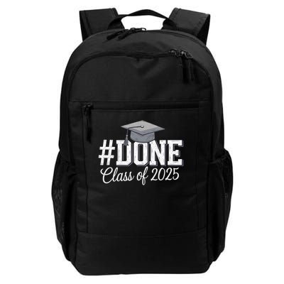 Done Class Of 2025 Graduation For Her Him Grad Seniors 2025 Backpack