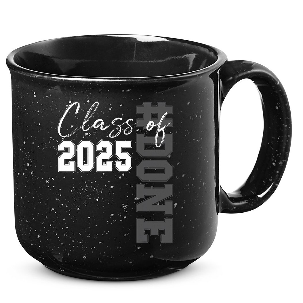 Done Class Of 2025 Graduate Funny 2025 Graduation Seniors  15oz Campfire Ceramic Mug
