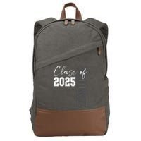 Done Class Of 2025 Graduate Funny 2025 Graduation Seniors  Cotton Canvas Backpack