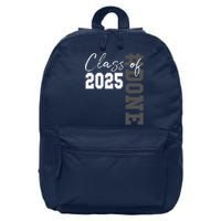 Done Class Of 2025 Graduate Funny 2025 Graduation Seniors  16 in Basic Backpack