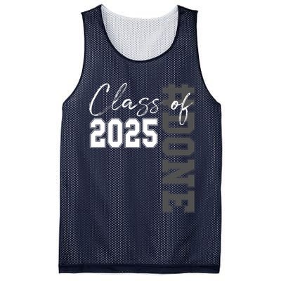 Done Class Of 2025 Graduate Funny 2025 Graduation Seniors  Mesh Reversible Basketball Jersey Tank