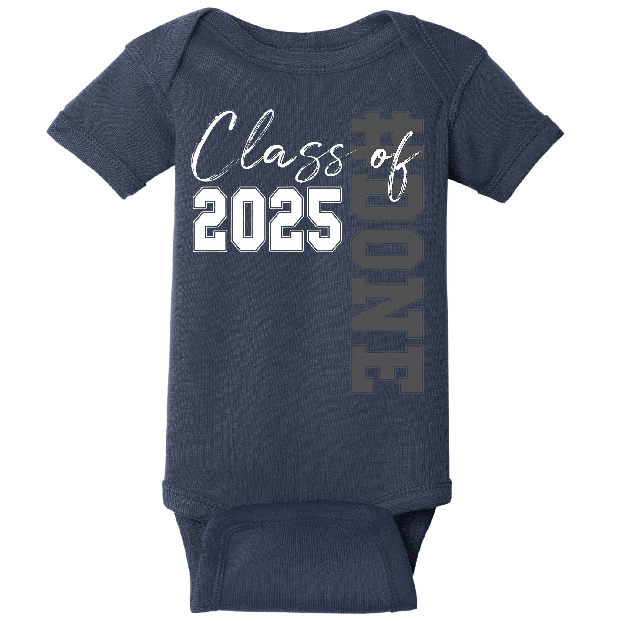 Done Class Of 2025 Graduate Funny 2025 Graduation Seniors  Baby Bodysuit