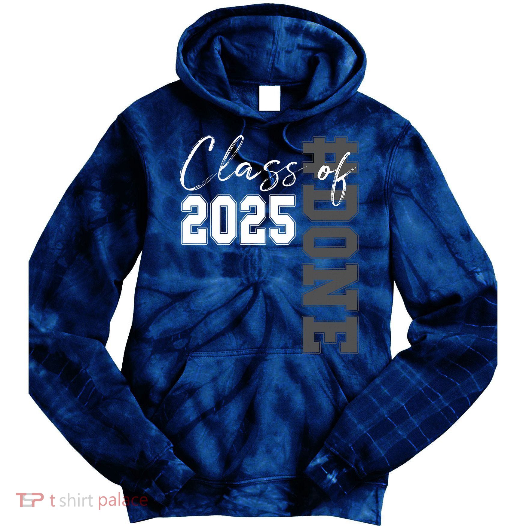 Done Class Of 2025 Graduate Funny 2025 Graduation Seniors  Tie Dye Hoodie