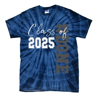 Done Class Of 2025 Graduate Funny 2025 Graduation Seniors  Tie-Dye T-Shirt