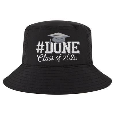 Done Class Of 2025 Graduation For Her Him Grad Seniors 2025 Cool Comfort Performance Bucket Hat
