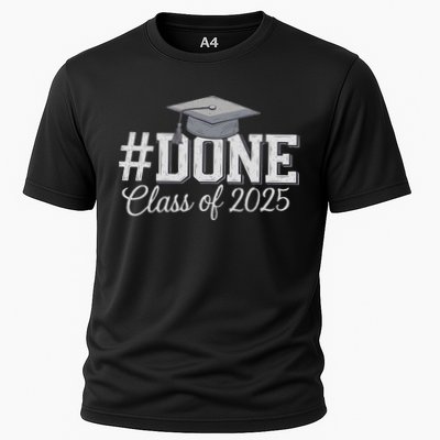 Done Class Of 2025 Graduation For Her Him Grad Seniors 2025 Performance Shirt