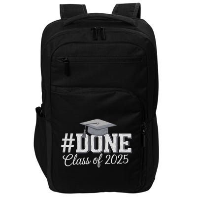 Done Class Of 2025 Graduation For Her Him Grad Seniors 2025 Impact Tech Backpack