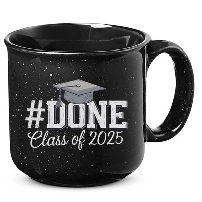 Done Class Of 2025 Graduation For Her Him Grad Seniors 2025 15oz Campfire Ceramic Mug