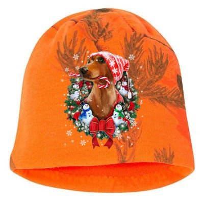 Dachshund Christmas Ornat Decoration Doxie Santa Xmas Cute Gift Kati - Camo Knit Beanie