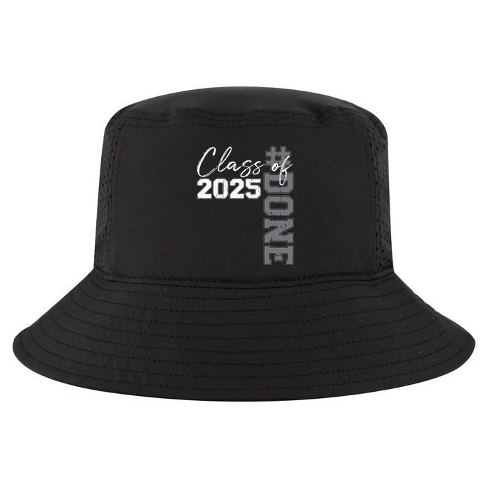 Done Class Of 2025 Graduate Funny 2025 Graduation Seniors Cool Comfort Performance Bucket Hat