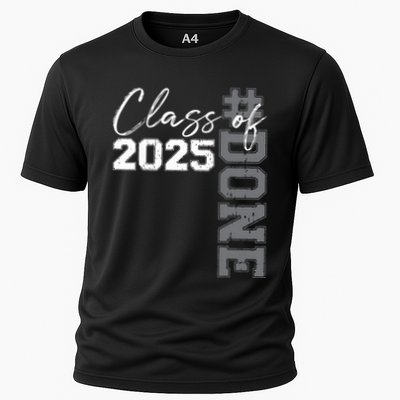 Done Class Of 2025 Graduate Funny 2025 Graduation Seniors Performance Shirt
