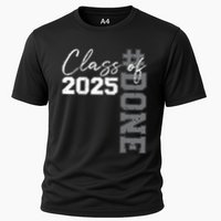Done Class Of 2025 Graduate Funny 2025 Graduation Seniors Cooling Performance Crew T-Shirt