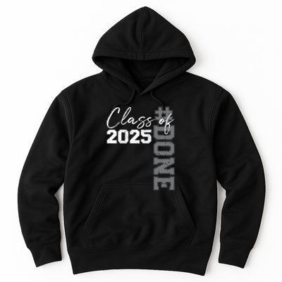 Done Class Of 2025 Graduate Funny 2025 Graduation Seniors Hoodie
