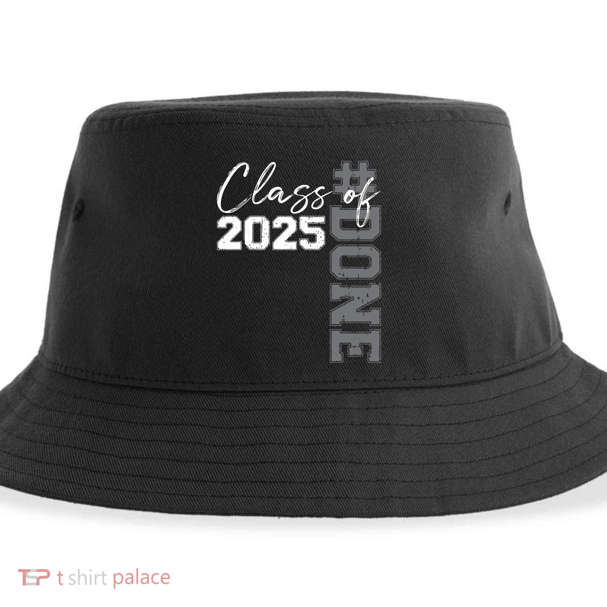 Done Class Of 2025 Graduate Funny 2025 Graduation Seniors Sustainable Bucket Hat