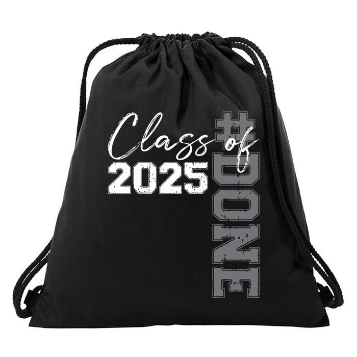 Done Class Of 2025 Graduate Funny 2025 Graduation Seniors Drawstring Bag