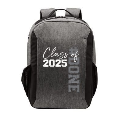 Done Class Of 2025 Graduate Funny 2025 Graduation Seniors Vector Backpack