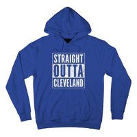 Distressed Cleveland Outfit Straight Outta Cleveland Gift Hoodie