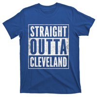 Distressed Cleveland Outfit Straight Outta Cleveland Gift T-Shirt