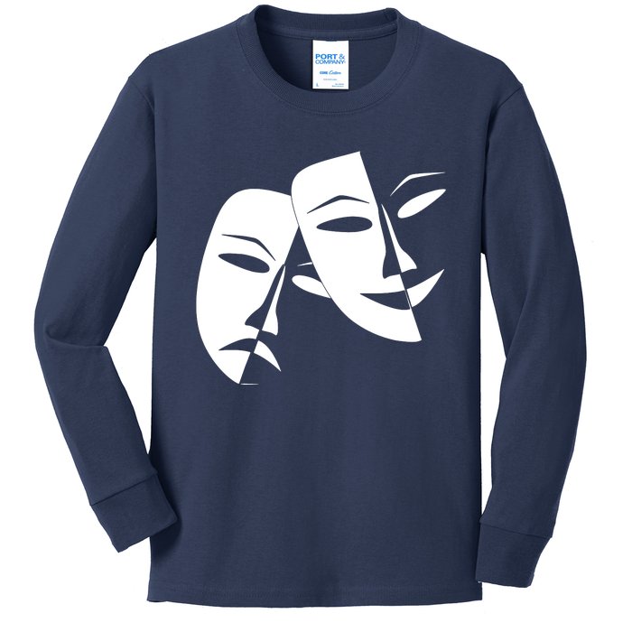 Drama Comedy Opera Cinema Kids Long Sleeve Shirt