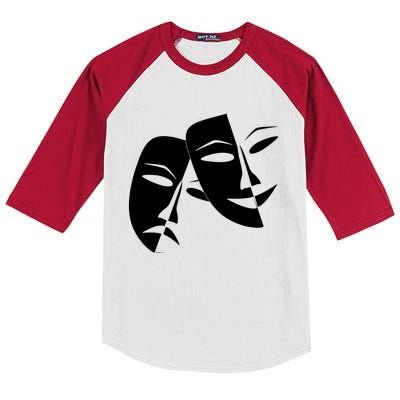 Drama Comedy Opera Cinema Kids Colorblock Raglan Jersey