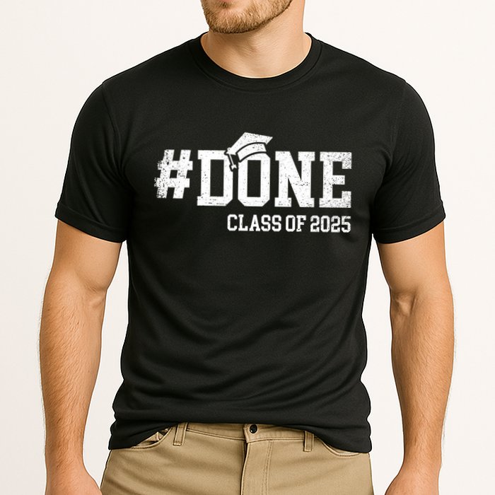 Done Class Of 2025 Senior 2025 Graduation 25 Cooling Performance Crew T-Shirt