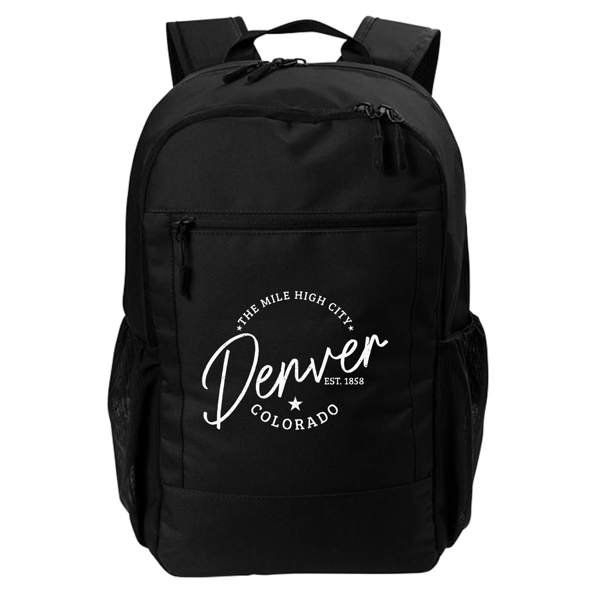 Denver Colorado Pride Mile High City Est. 1858 Denver Backpack