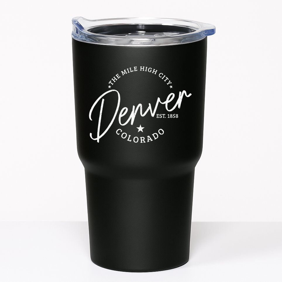 Denver Colorado Pride Mile High City Est. 1858 Denver Tumbler
