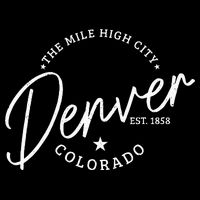 Denver Colorado Pride Mile High City Est. 1858 Denver Baby Bodysuit