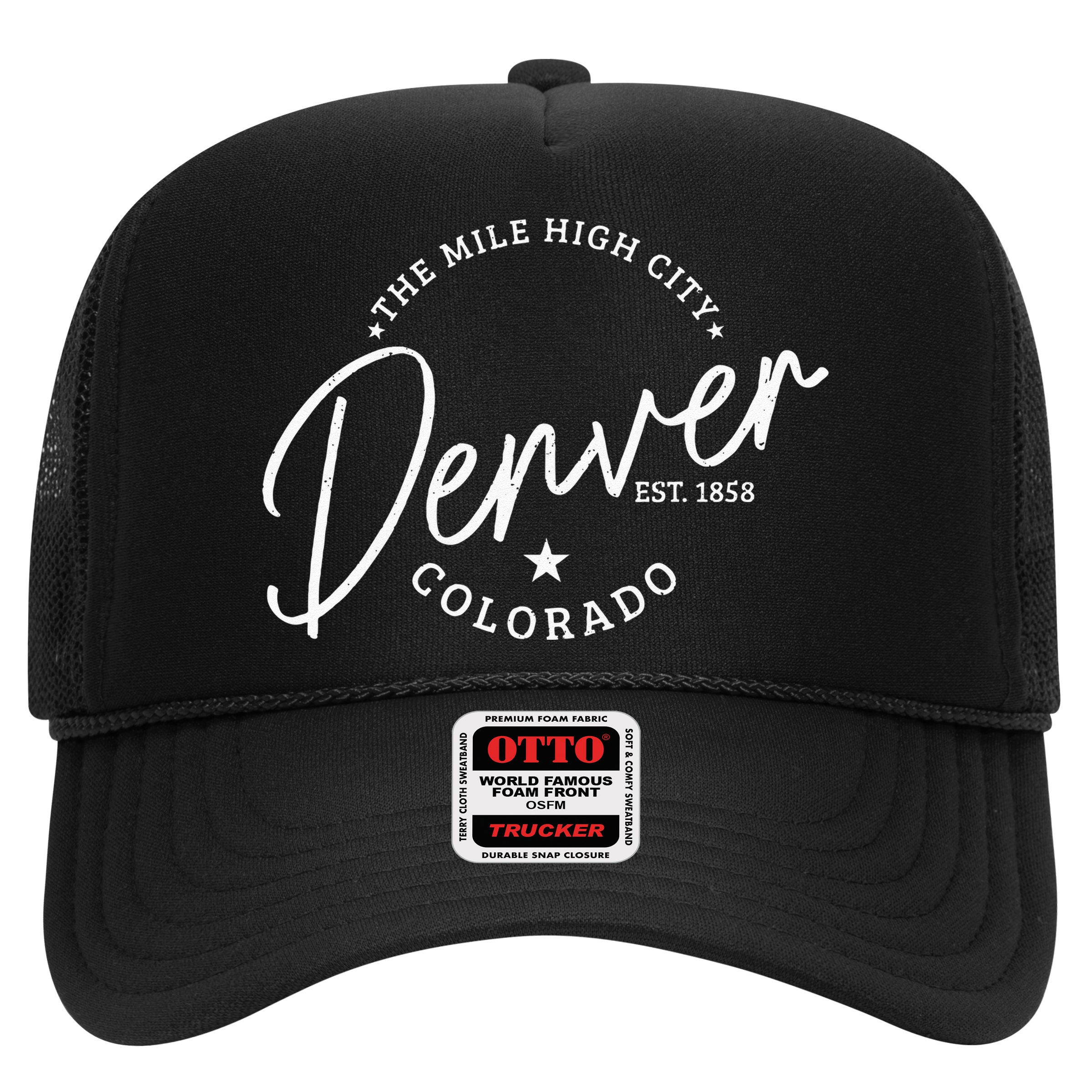 Denver Colorado Pride Mile High City Est. 1858 Denver Hat