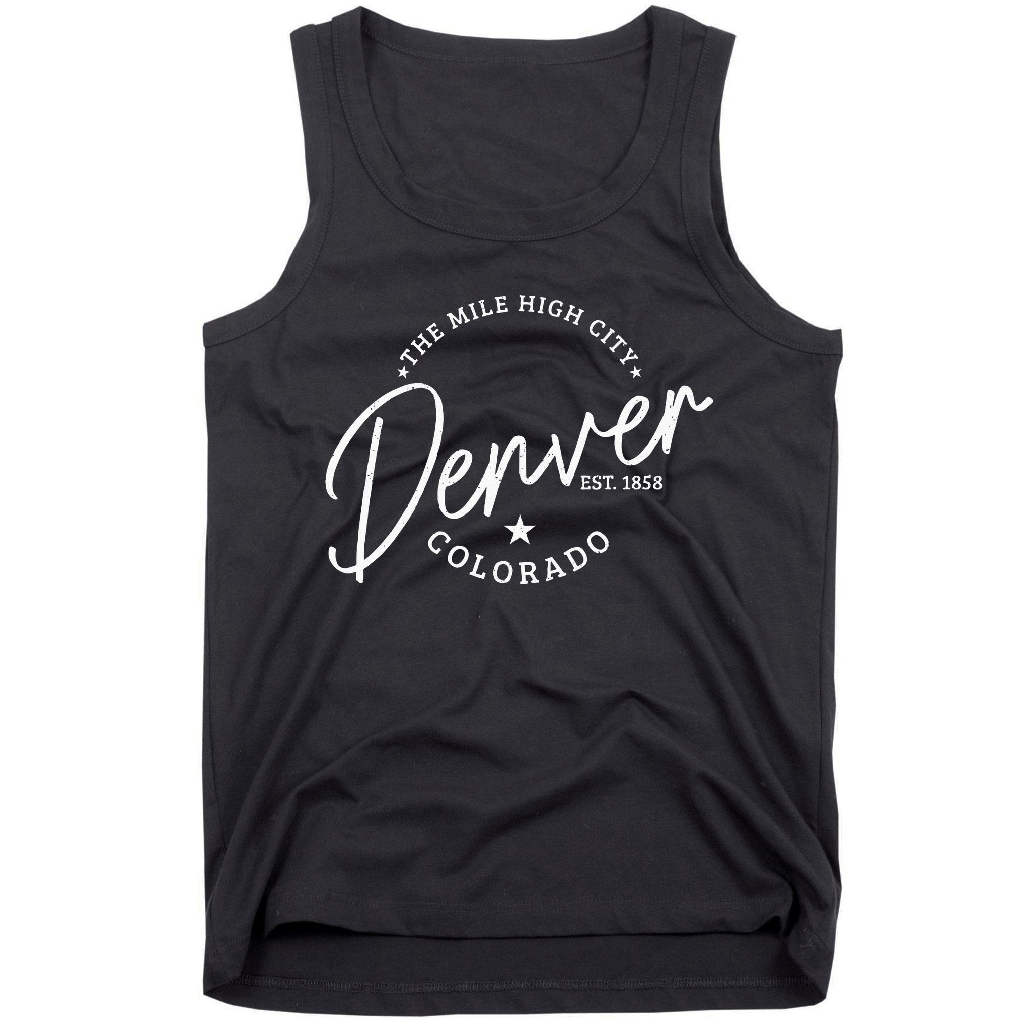 Denver Colorado Pride Mile High City Est. 1858 Denver Tank Top