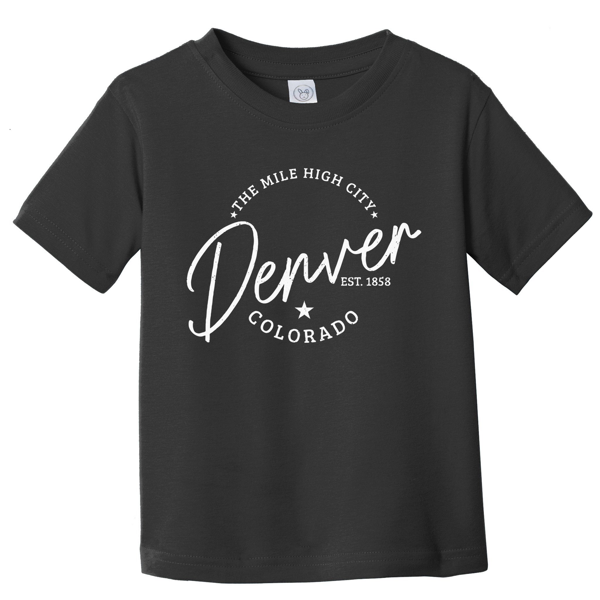Denver Colorado Pride Mile High City Est. 1858 Denver Toddler T-Shirt