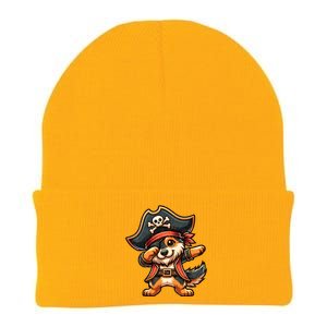 Dabbing Cute Pirate Ger Shepherd Dog Halloween Gift Knit Cap Winter Beanie