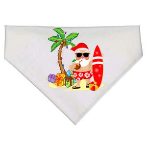 Decorated Christmas Palm Tree Tropical Xmas Coconut Lights Great Gift USA-Made Doggie Bandana