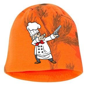 Dabbing Chef Pizza Baker Dab Dance Meaningful Gift Kati - Camo Knit Beanie