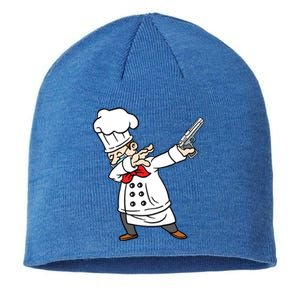 Dabbing Chef Pizza Baker Dab Dance Meaningful Gift Sustainable Beanie