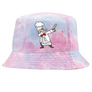 Dabbing Chef Pizza Baker Dab Dance Meaningful Gift Tie-Dyed Bucket Hat