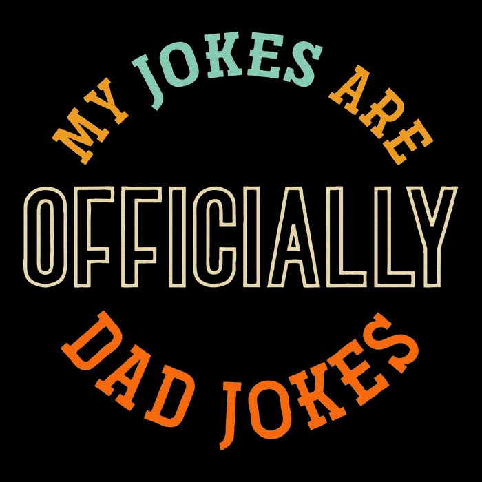 Dad Cringe Puns Funny My Jokes Are Officially Dad Jokes Stripe Pom Pom Beanie