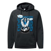 Dunkare Charged Powder Blue 9s Matching Performance Fleece Hoodie