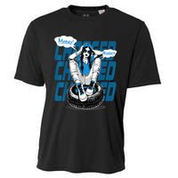 Dunkare Charged Powder Blue 9s Matching Cooling Performance Crew T-Shirt