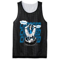 Dunkare Charged Powder Blue 9s Matching Mesh Reversible Basketball Jersey Tank