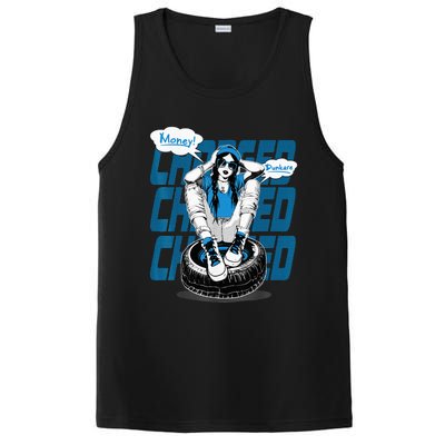 Dunkare Charged Powder Blue 9s Matching PosiCharge Competitor Tank