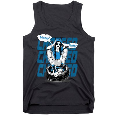 Dunkare Charged Powder Blue 9s Matching Tank Top