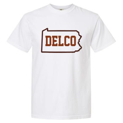 Delco County Pennsylvania Philadelphia Lovers Fan Gift Garment-Dyed Heavyweight T-Shirt