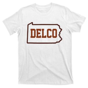 Delco County Pennsylvania Philadelphia Lovers Fan Gift T-Shirt