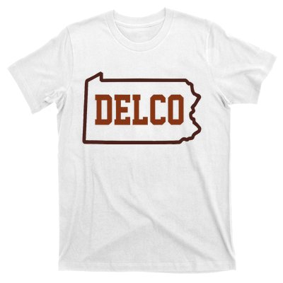 Delco County Pennsylvania Philadelphia Lovers Fan Gift T-Shirt