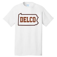 Delco County Pennsylvania Philadelphia Lovers Fan Gift Tall T-Shirt