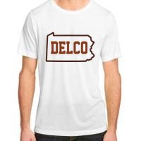 Delco County Pennsylvania Philadelphia Lovers Fan Gift Adult ChromaSoft Performance T-Shirt