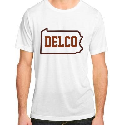 Delco County Pennsylvania Philadelphia Lovers Fan Gift Adult ChromaSoft Performance T-Shirt