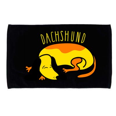 Dachshund Cute Puppy Dog Doggy Lover Gift Microfiber Hand Towel